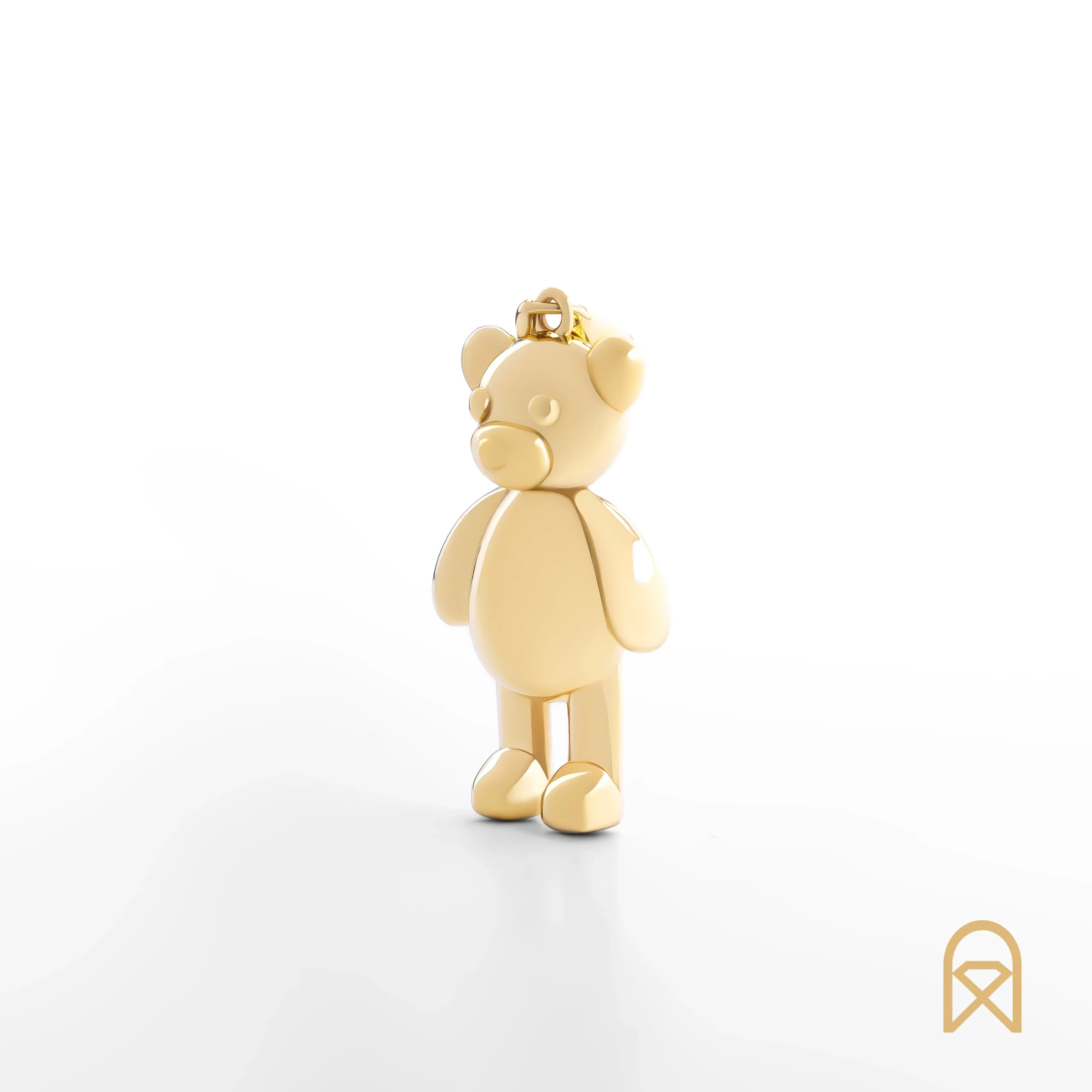 گالری طلا آلتون زر - آویز طلا - کالکشن حیوانات طلا - آویز طلا مدل خرس