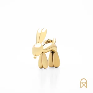 گالری طلا آلتون زر - آویز طلا - کالکشن حیوانات طلا - آویز طلا مدل خرگوش