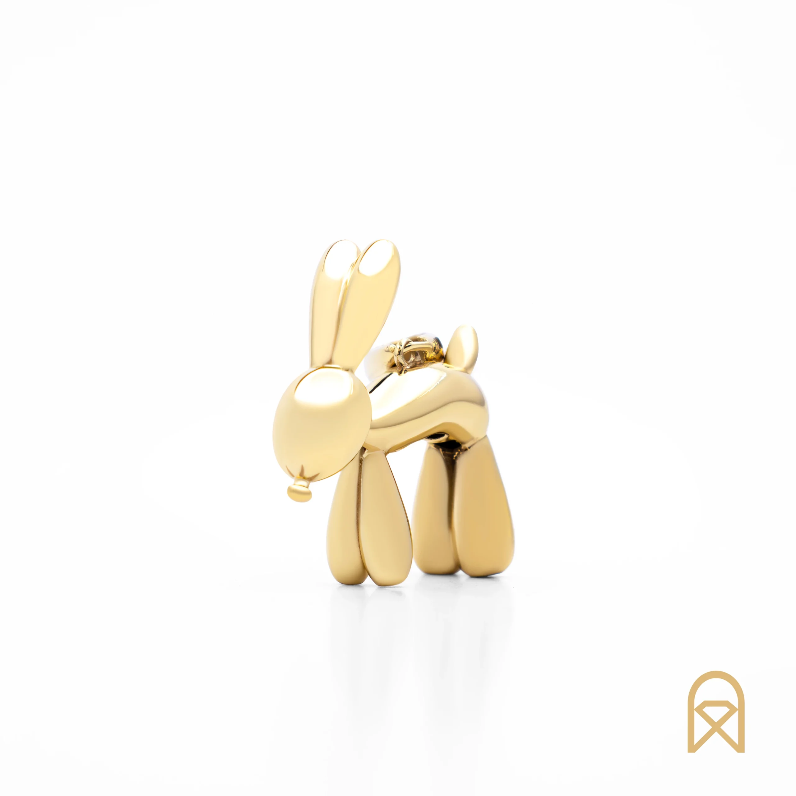 گالری طلا آلتون زر - آویز طلا - کالکشن حیوانات طلا - آویز طلا مدل خرگوش